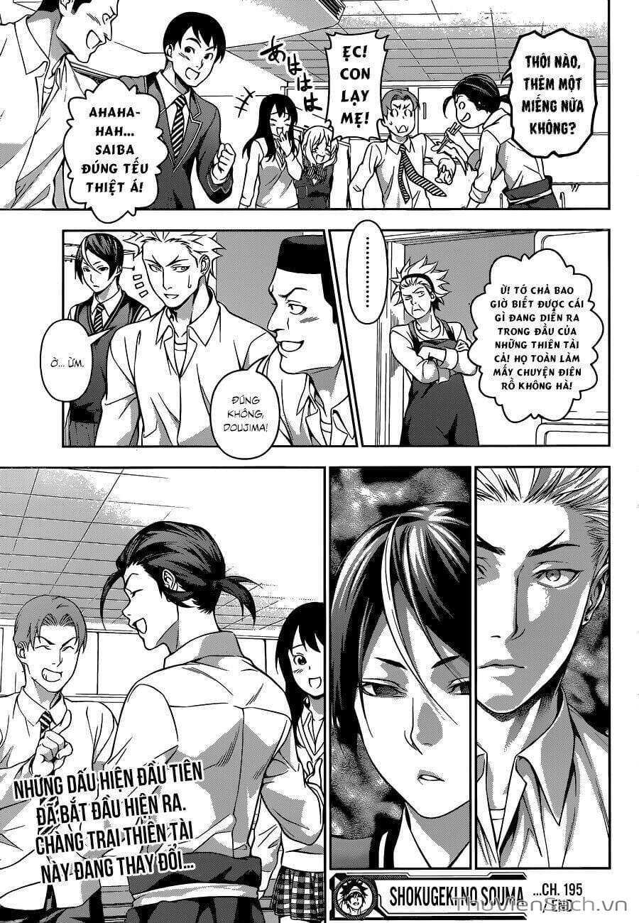 Truyện Tranh Vua Bếp Soma - Cuộc Chiến Ẩm Thực trang 7