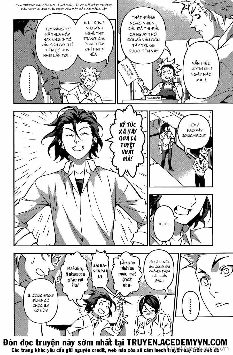 Truyện Tranh Vua Bếp Soma - Cuộc Chiến Ẩm Thực trang 7