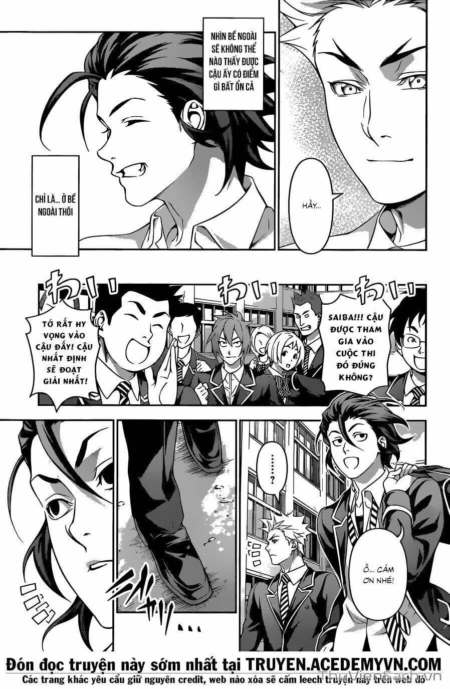 Truyện Tranh Vua Bếp Soma - Cuộc Chiến Ẩm Thực trang 7