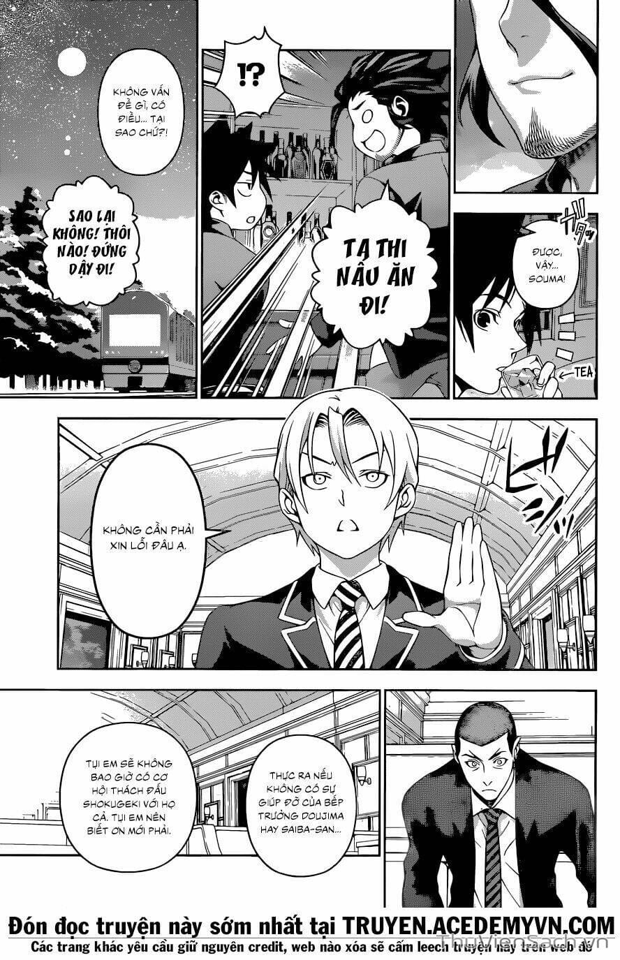 Truyện Tranh Vua Bếp Soma - Cuộc Chiến Ẩm Thực trang 7