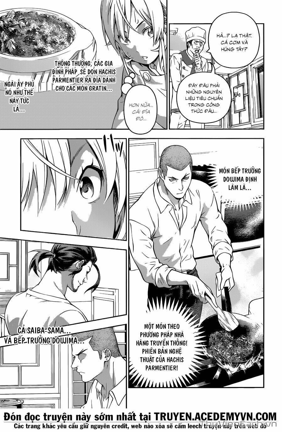 Truyện Tranh Vua Bếp Soma - Cuộc Chiến Ẩm Thực trang 7