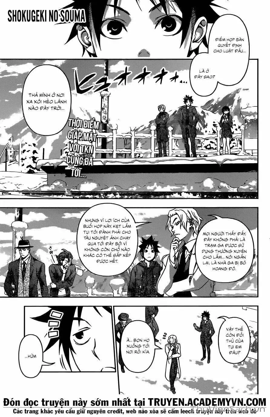 Truyện Tranh Vua Bếp Soma - Cuộc Chiến Ẩm Thực trang 7