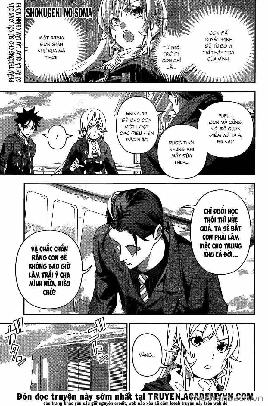 Truyện Tranh Vua Bếp Soma - Cuộc Chiến Ẩm Thực trang 7