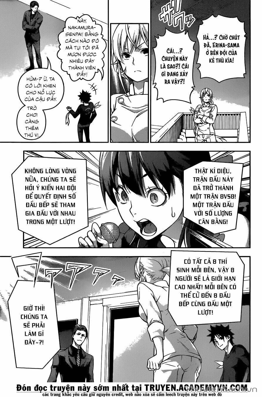 Truyện Tranh Vua Bếp Soma - Cuộc Chiến Ẩm Thực trang 7