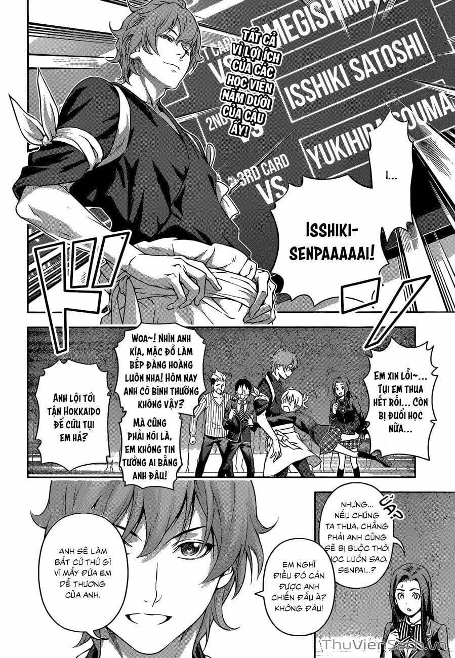 Truyện Tranh Vua Bếp Soma - Cuộc Chiến Ẩm Thực trang 7