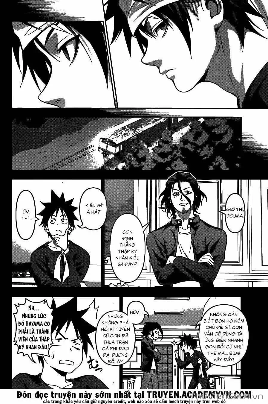 Truyện Tranh Vua Bếp Soma - Cuộc Chiến Ẩm Thực trang 7