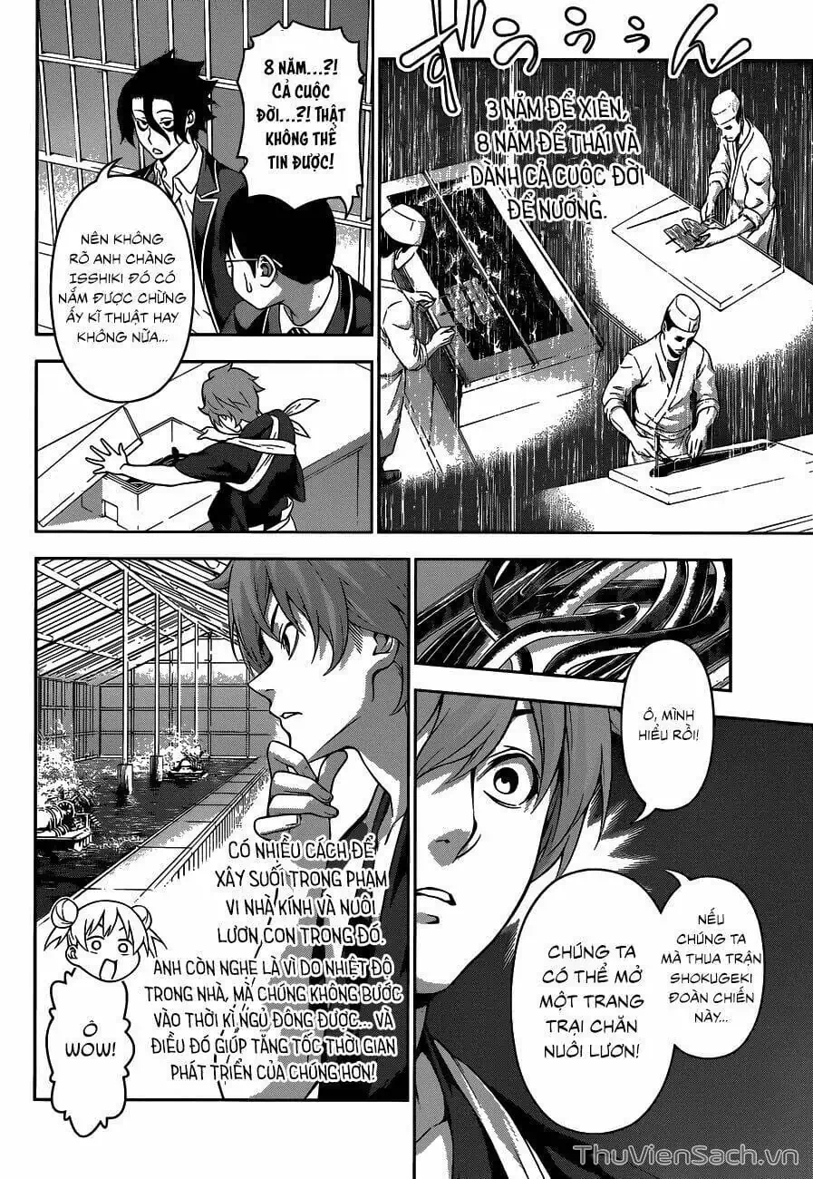 Truyện Tranh Vua Bếp Soma - Cuộc Chiến Ẩm Thực trang 7