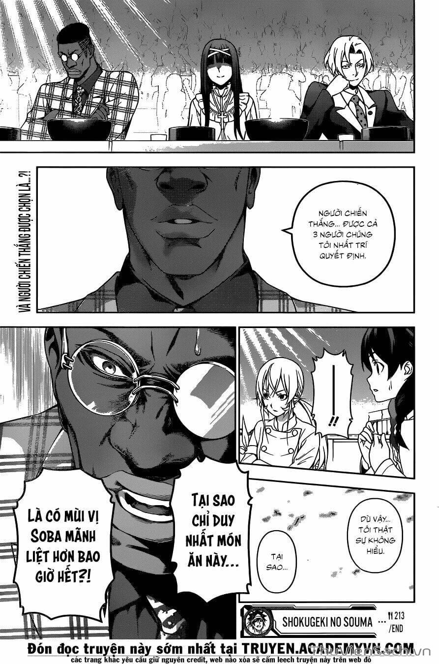 Truyện Tranh Vua Bếp Soma - Cuộc Chiến Ẩm Thực trang 7