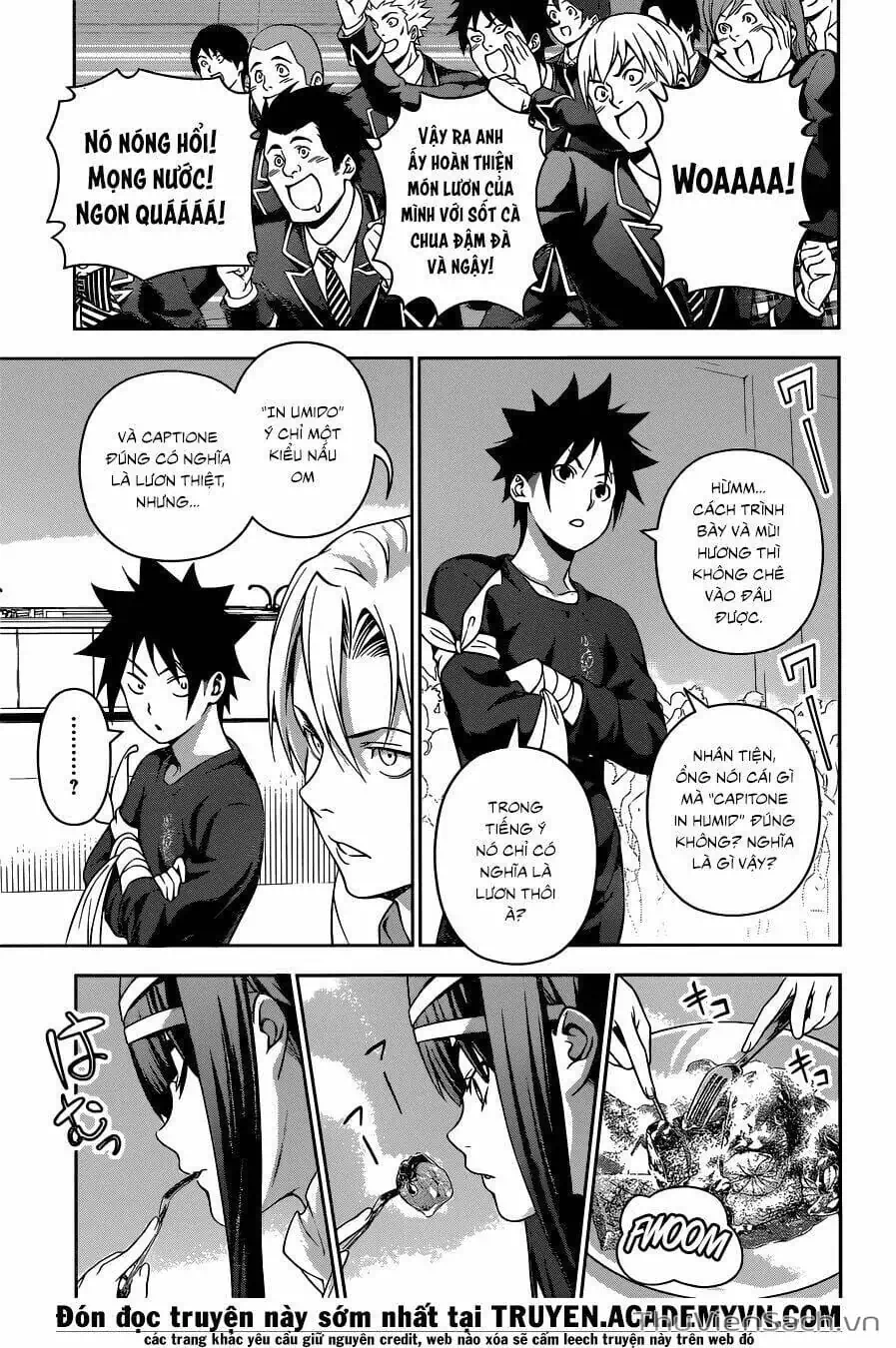 Truyện Tranh Vua Bếp Soma - Cuộc Chiến Ẩm Thực trang 7