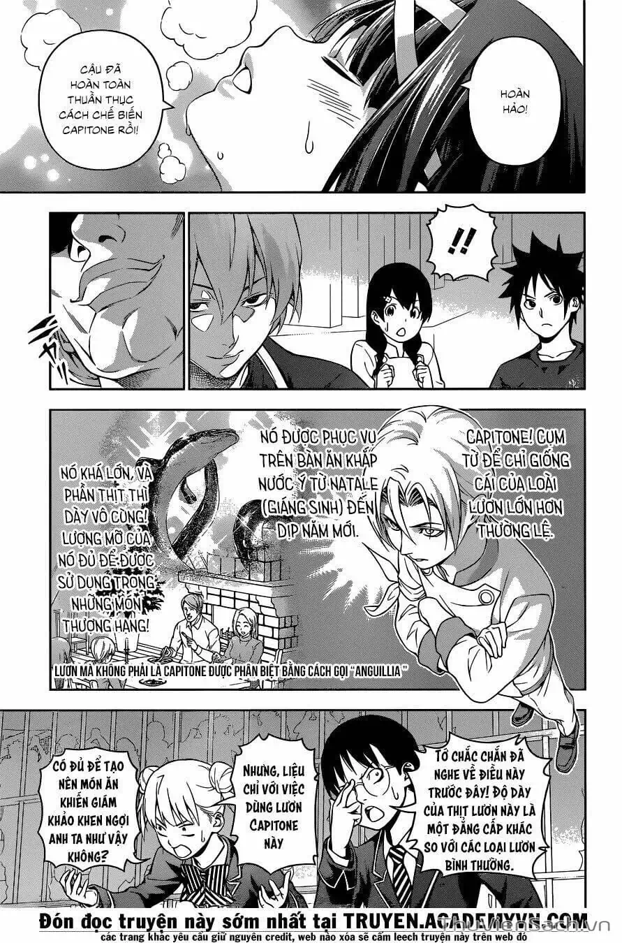 Truyện Tranh Vua Bếp Soma - Cuộc Chiến Ẩm Thực trang 7