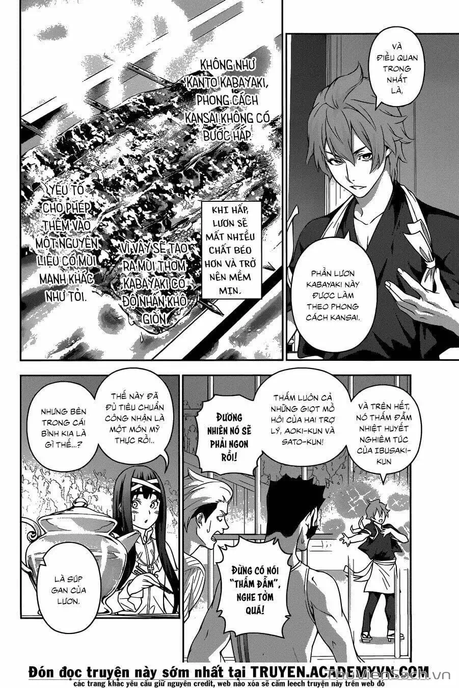 Truyện Tranh Vua Bếp Soma - Cuộc Chiến Ẩm Thực trang 7