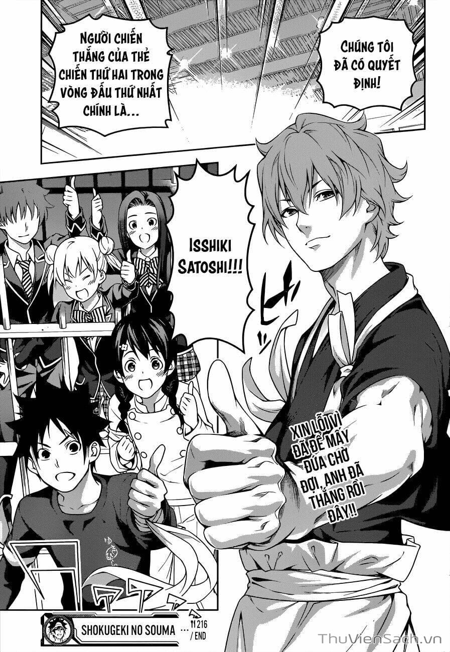 Truyện Tranh Vua Bếp Soma - Cuộc Chiến Ẩm Thực trang 7