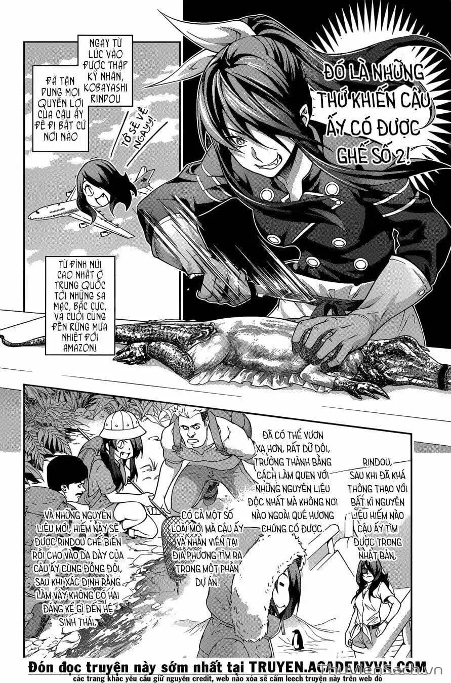 Truyện Tranh Vua Bếp Soma - Cuộc Chiến Ẩm Thực trang 7