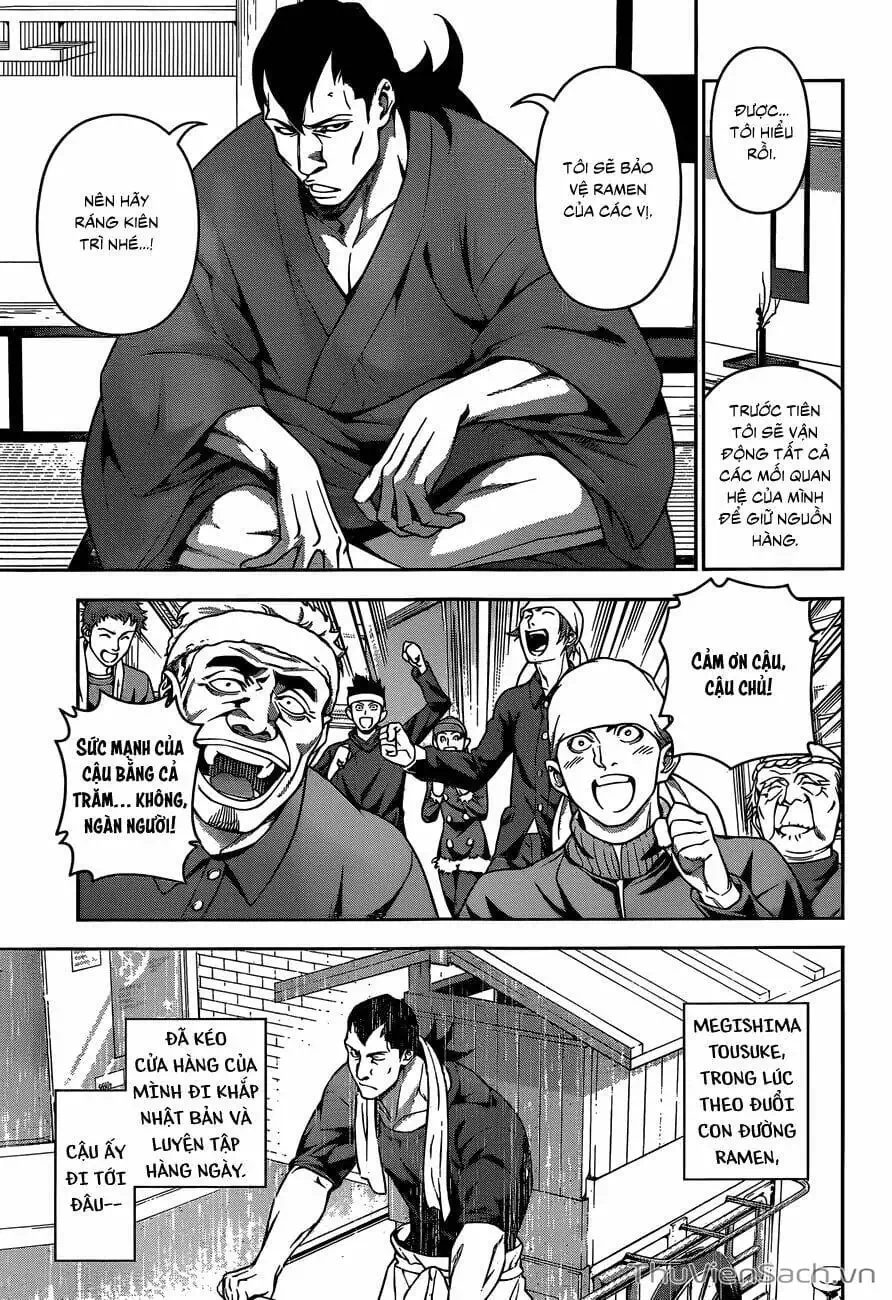 Truyện Tranh Vua Bếp Soma - Cuộc Chiến Ẩm Thực trang 7