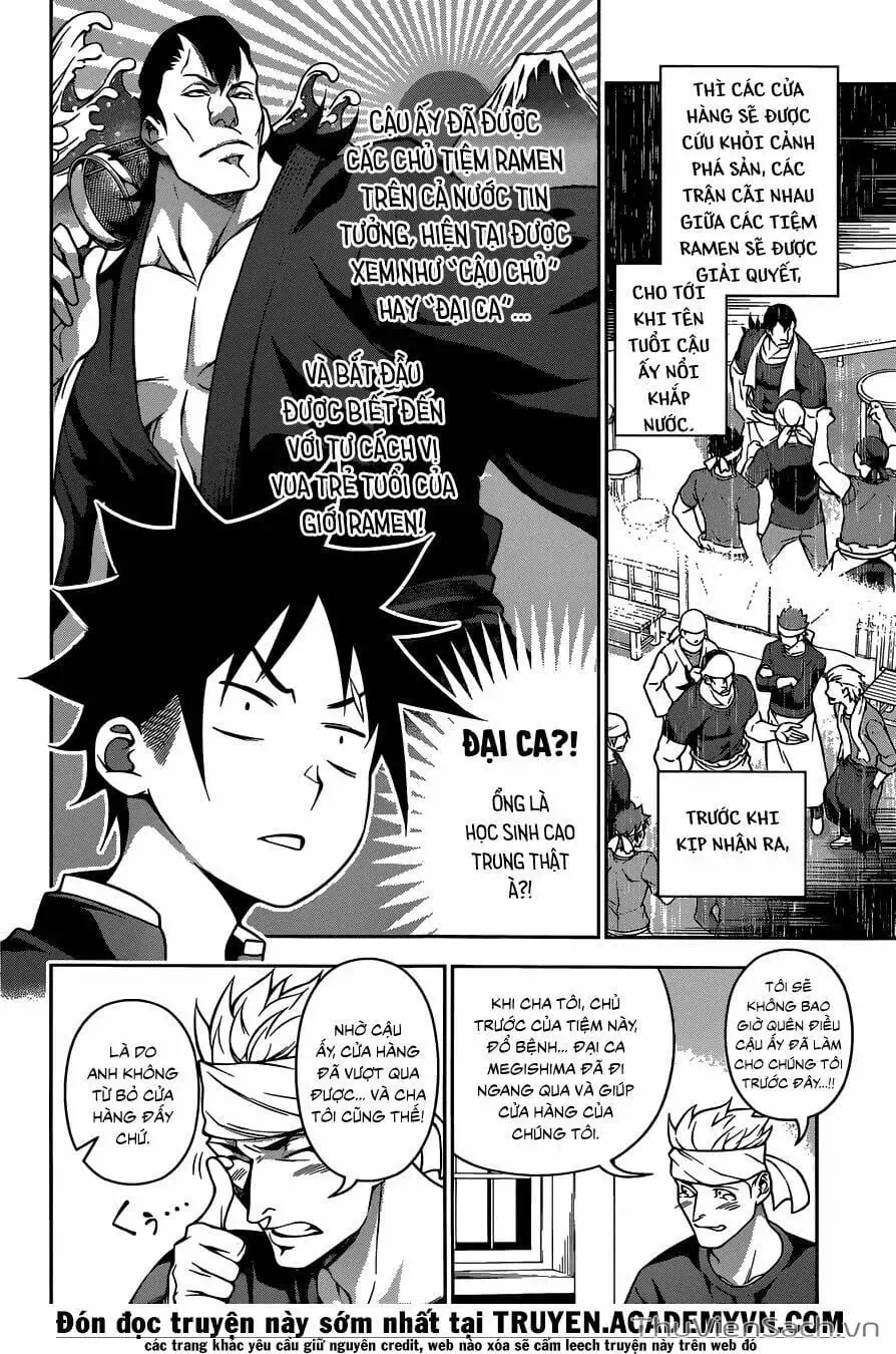 Truyện Tranh Vua Bếp Soma - Cuộc Chiến Ẩm Thực trang 7