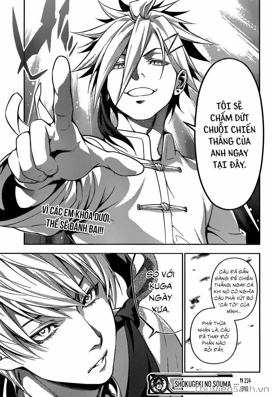 Truyện Tranh Vua Bếp Soma - Cuộc Chiến Ẩm Thực trang 7