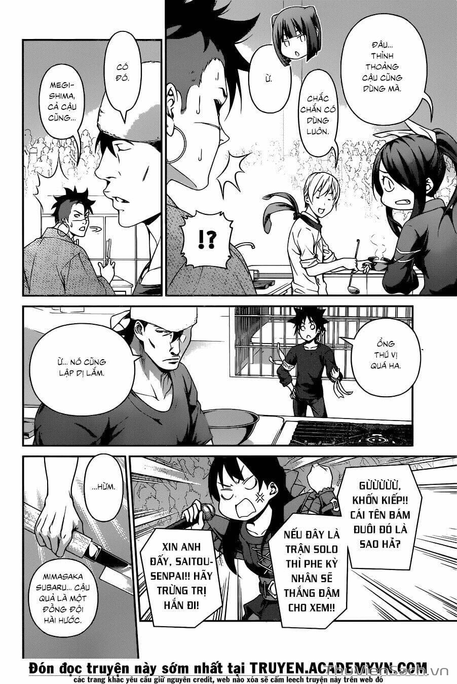 Truyện Tranh Vua Bếp Soma - Cuộc Chiến Ẩm Thực trang 7