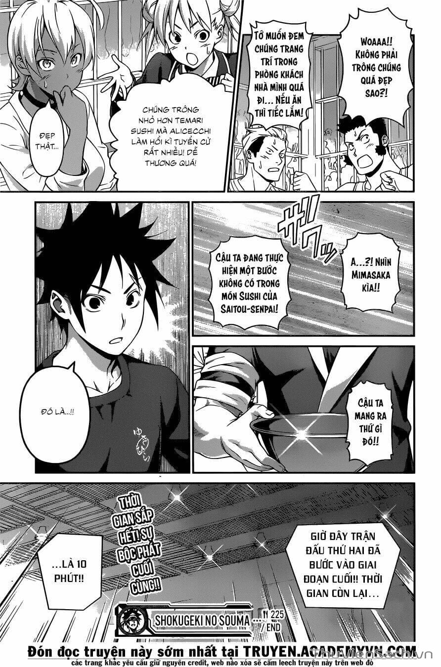 Truyện Tranh Vua Bếp Soma - Cuộc Chiến Ẩm Thực trang 7