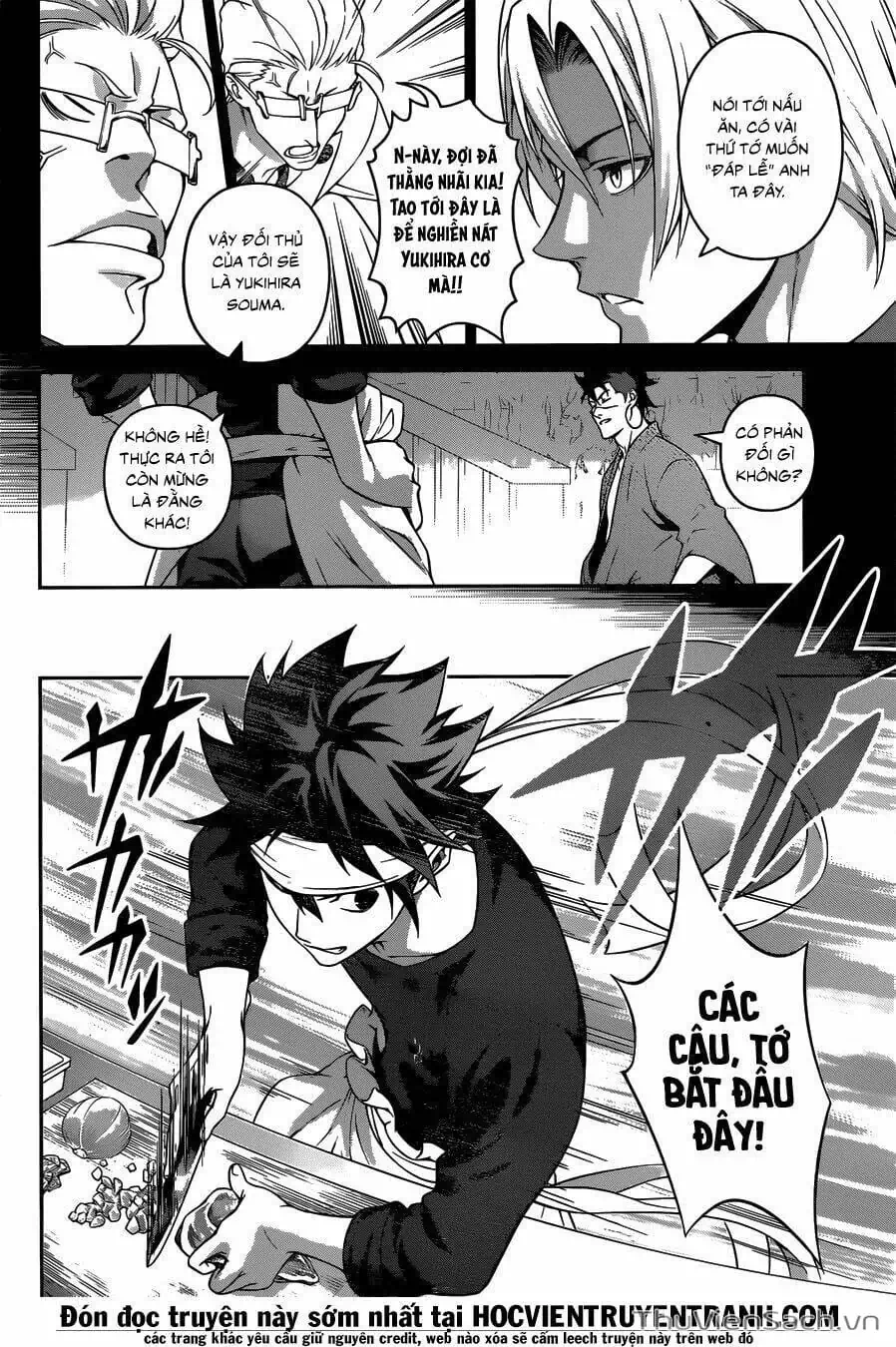 Truyện Tranh Vua Bếp Soma - Cuộc Chiến Ẩm Thực trang 7
