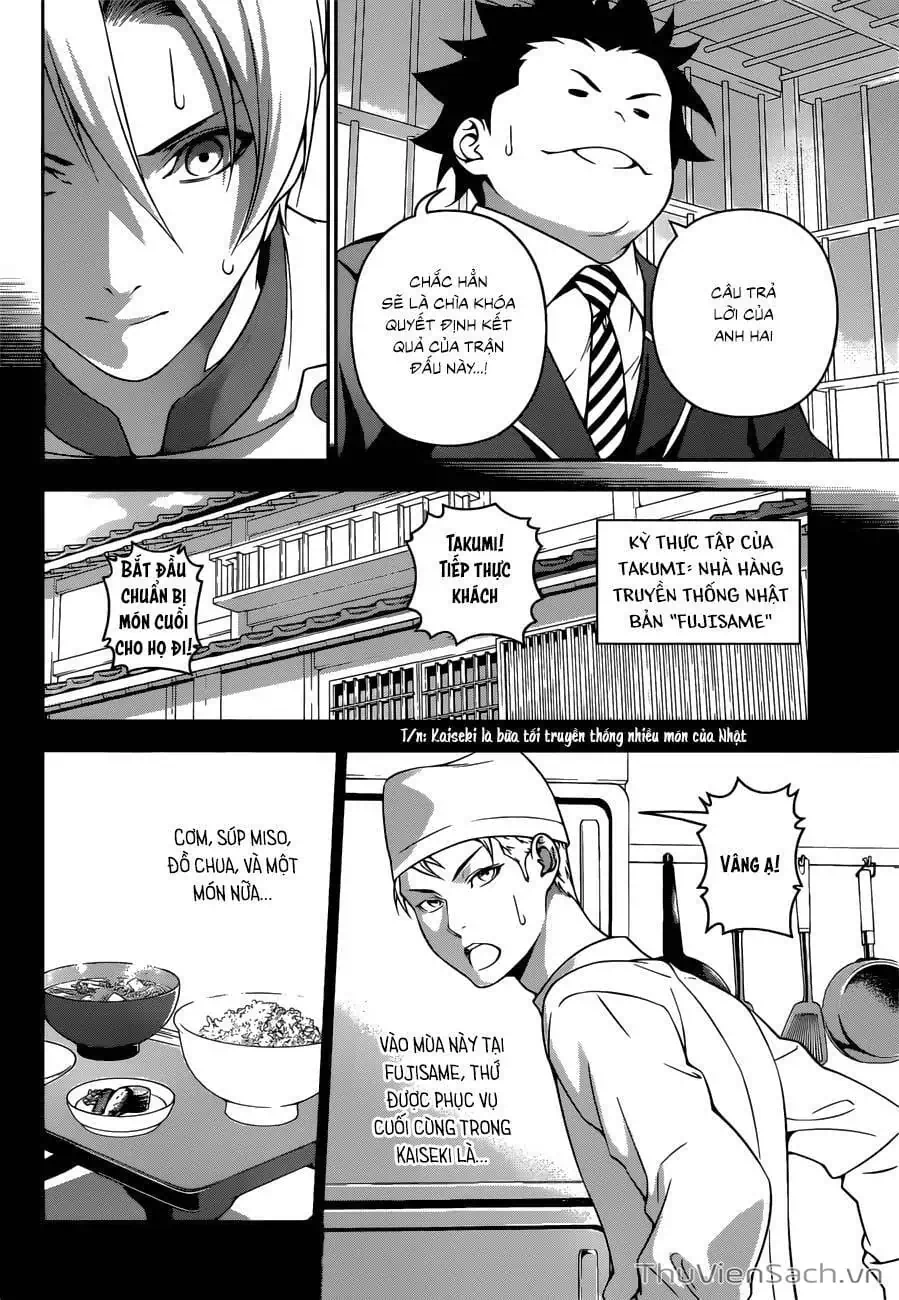 Truyện Tranh Vua Bếp Soma - Cuộc Chiến Ẩm Thực trang 7