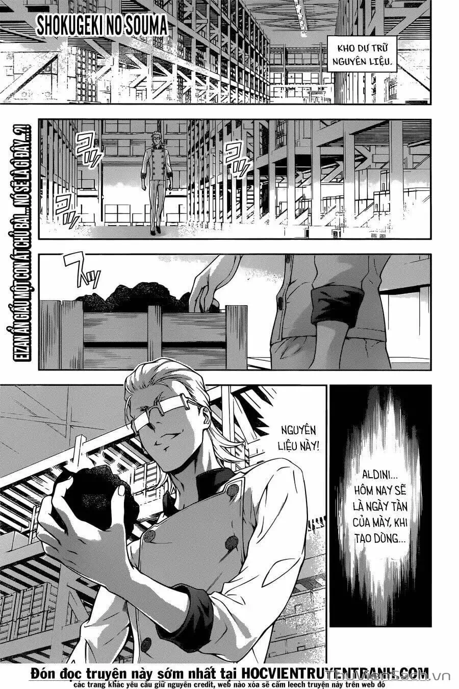 Truyện Tranh Vua Bếp Soma - Cuộc Chiến Ẩm Thực trang 7