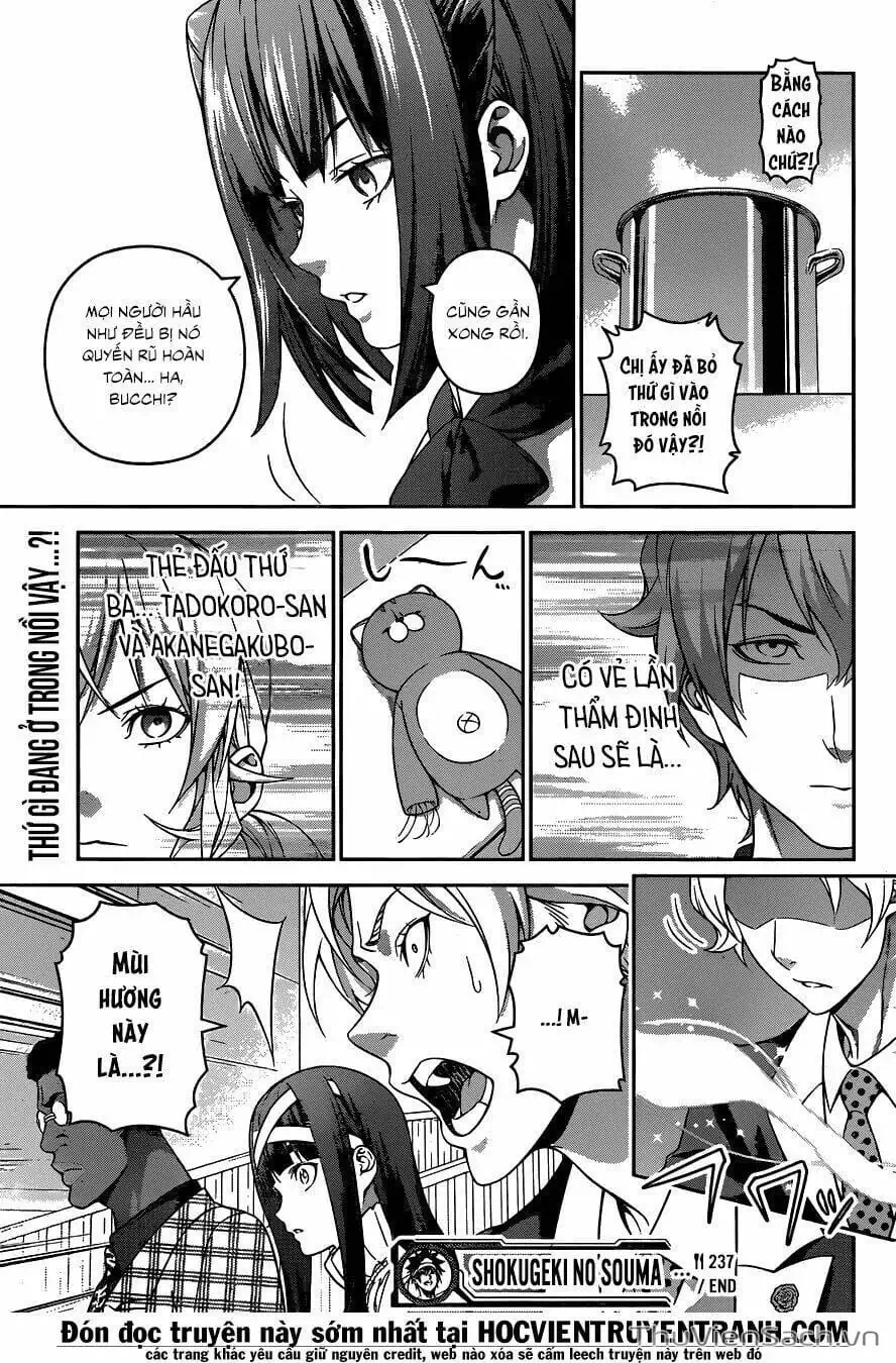 Truyện Tranh Vua Bếp Soma - Cuộc Chiến Ẩm Thực trang 7