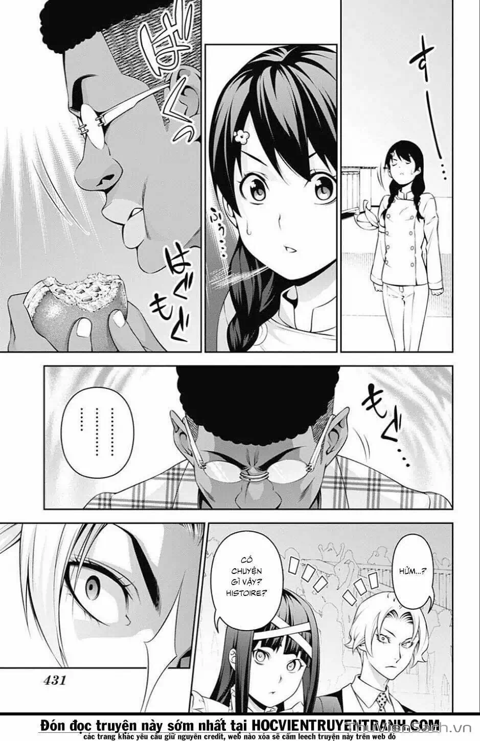 Truyện Tranh Vua Bếp Soma - Cuộc Chiến Ẩm Thực trang 7