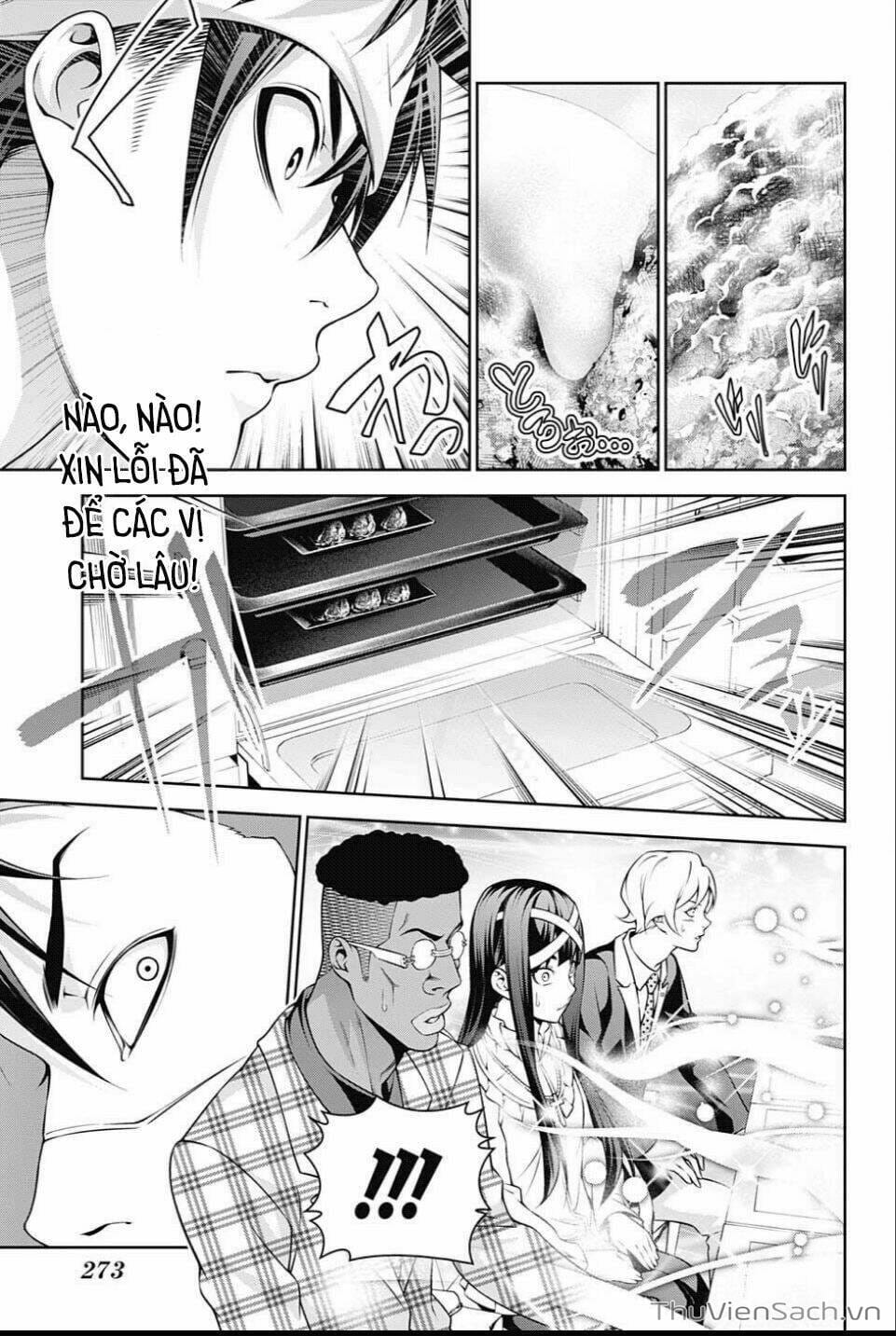 Truyện Tranh Vua Bếp Soma - Cuộc Chiến Ẩm Thực trang 7