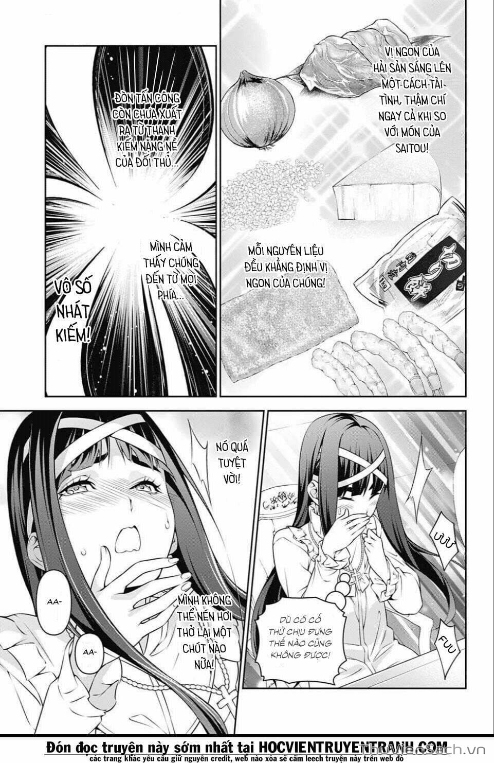 Truyện Tranh Vua Bếp Soma - Cuộc Chiến Ẩm Thực trang 7