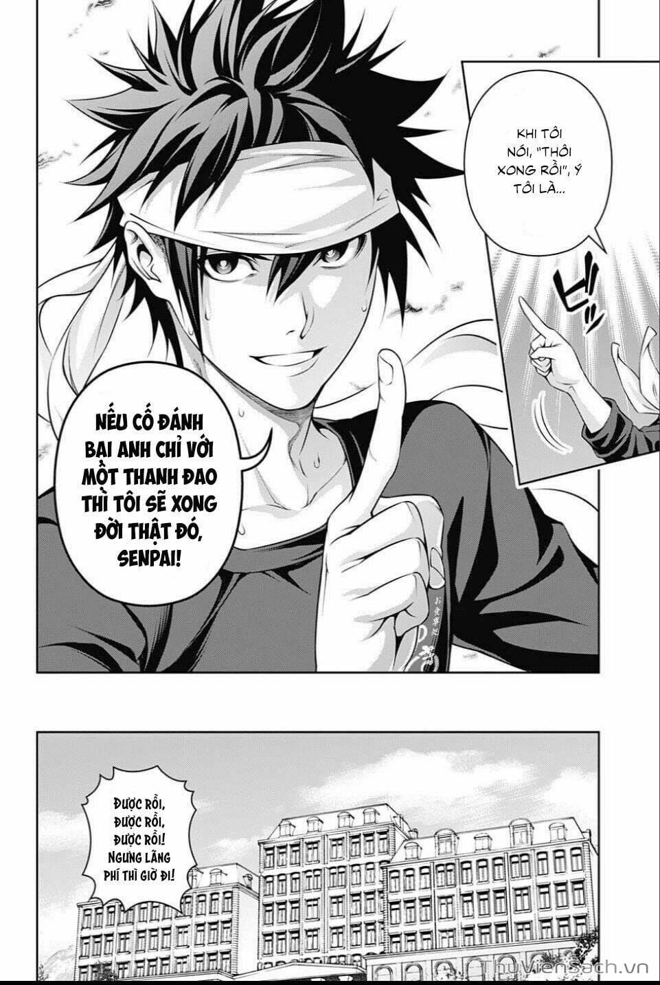 Truyện Tranh Vua Bếp Soma - Cuộc Chiến Ẩm Thực trang 7