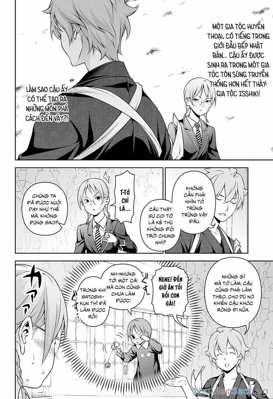Truyện Tranh Vua Bếp Soma - Cuộc Chiến Ẩm Thực trang 7