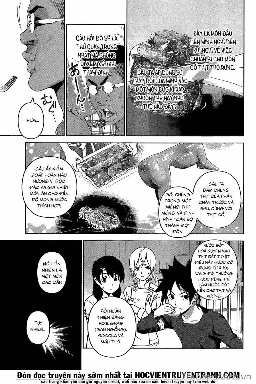 Truyện Tranh Vua Bếp Soma - Cuộc Chiến Ẩm Thực trang 7