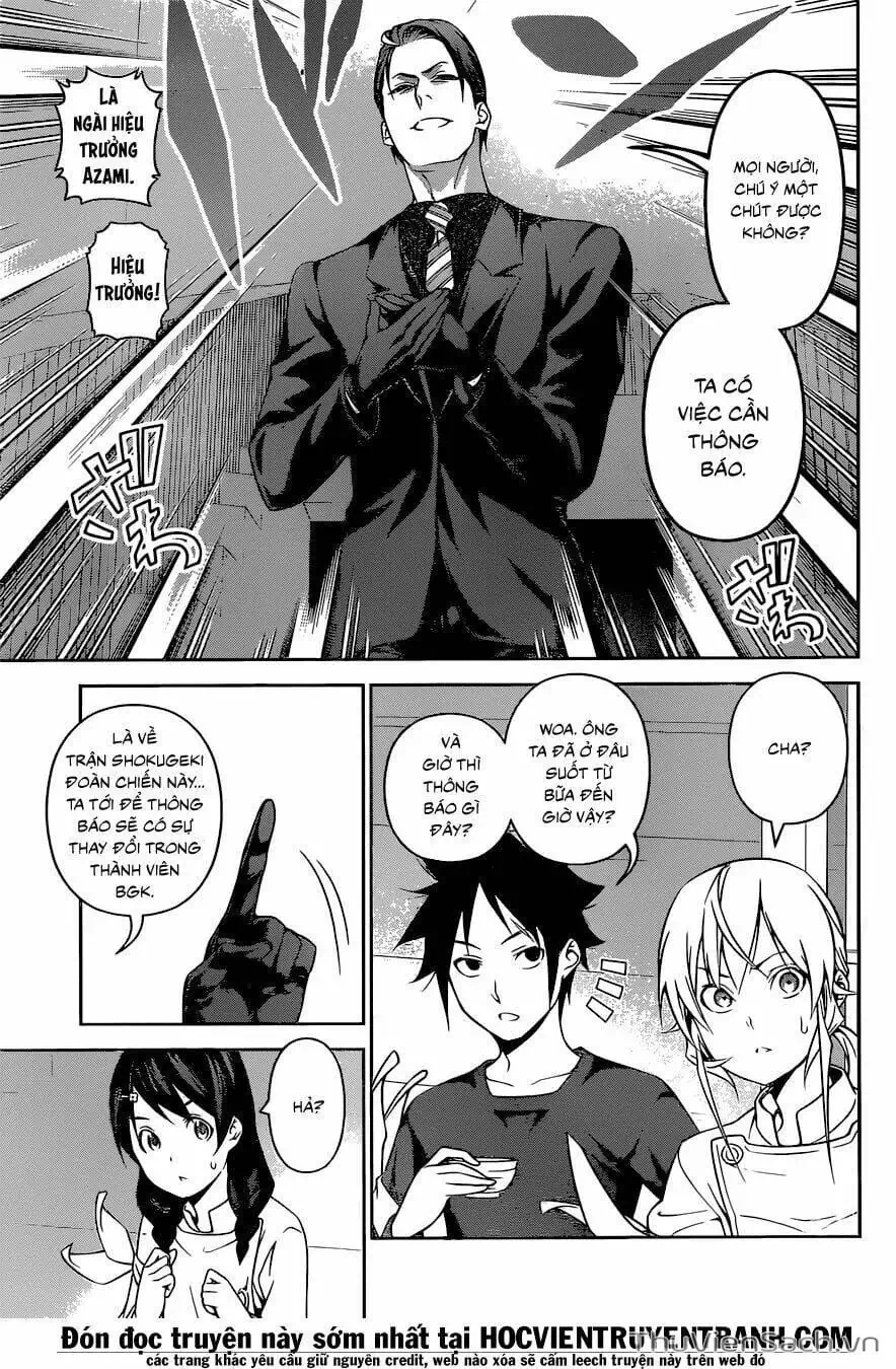 Truyện Tranh Vua Bếp Soma - Cuộc Chiến Ẩm Thực trang 7