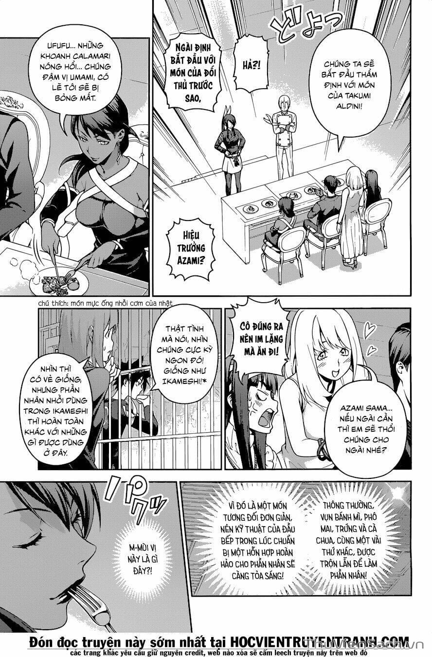 Truyện Tranh Vua Bếp Soma - Cuộc Chiến Ẩm Thực trang 7