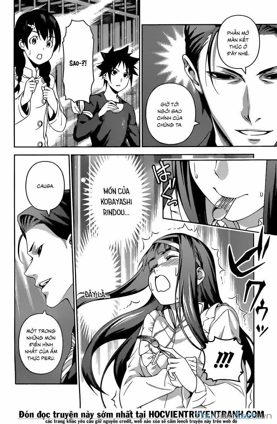 Truyện Tranh Vua Bếp Soma - Cuộc Chiến Ẩm Thực trang 7