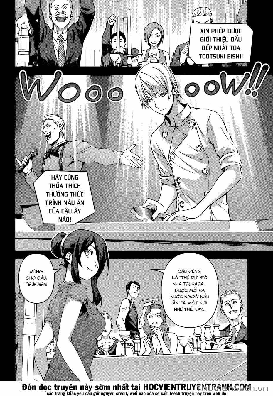 Truyện Tranh Vua Bếp Soma - Cuộc Chiến Ẩm Thực trang 7