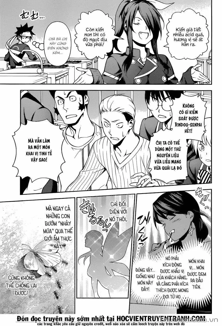 Truyện Tranh Vua Bếp Soma - Cuộc Chiến Ẩm Thực trang 7