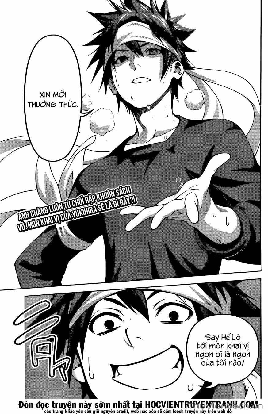 Truyện Tranh Vua Bếp Soma - Cuộc Chiến Ẩm Thực trang 7