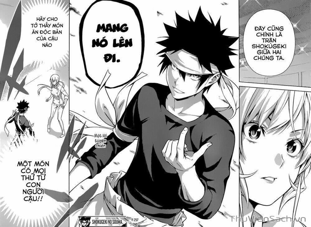 Truyện Tranh Vua Bếp Soma - Cuộc Chiến Ẩm Thực trang 7