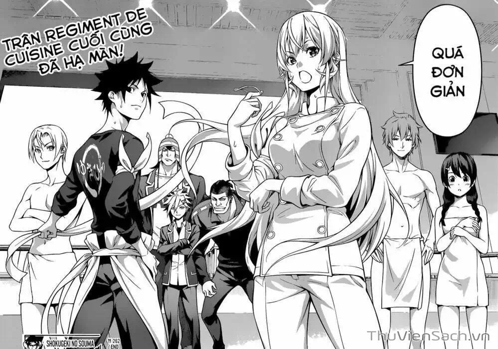 Truyện Tranh Vua Bếp Soma - Cuộc Chiến Ẩm Thực trang 7