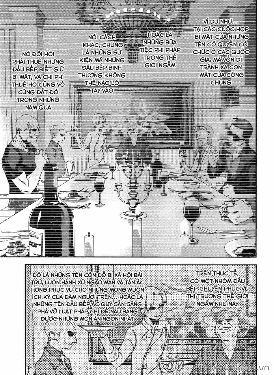 Truyện Tranh Vua Bếp Soma - Cuộc Chiến Ẩm Thực trang 7