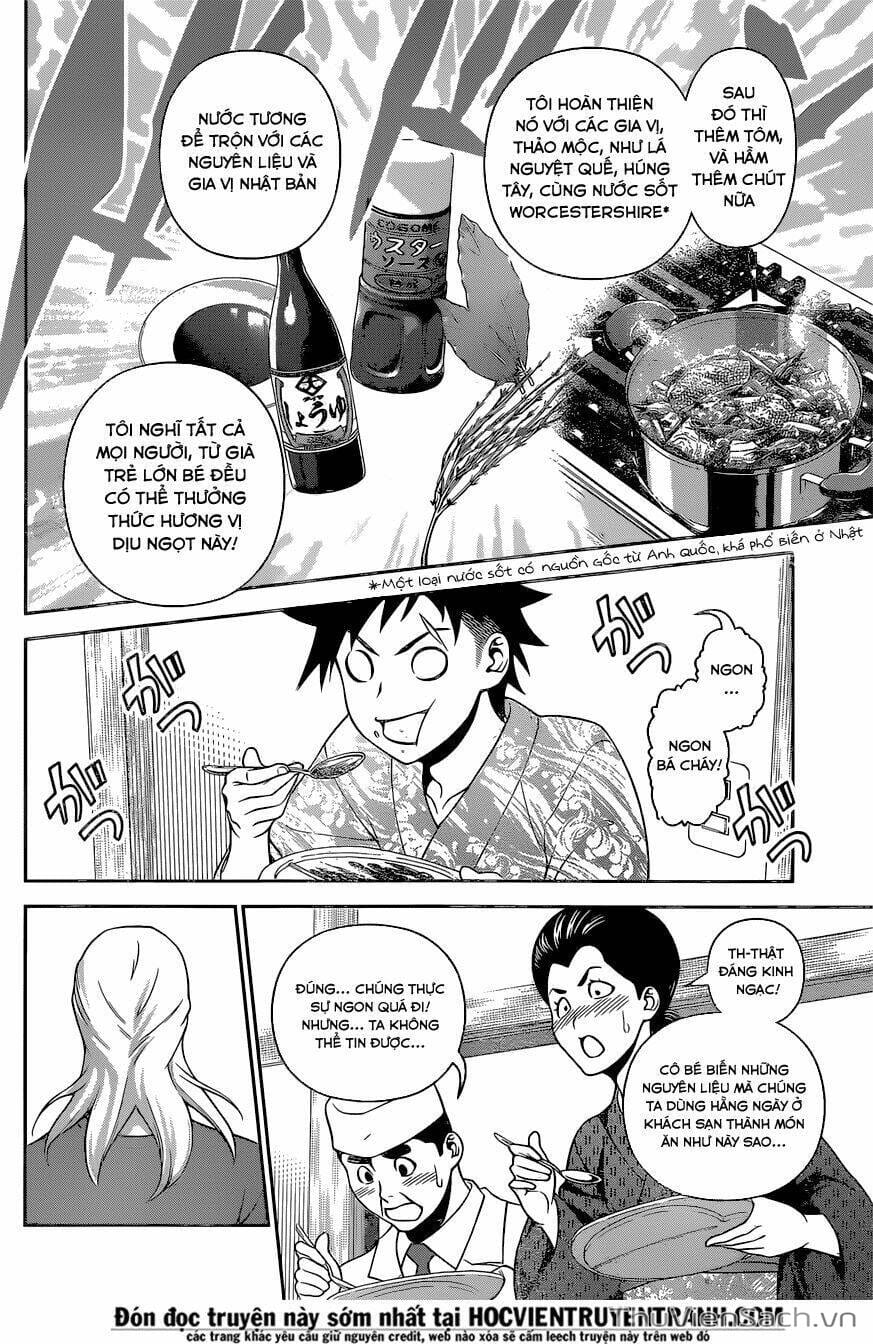 Truyện Tranh Vua Bếp Soma - Cuộc Chiến Ẩm Thực trang 7