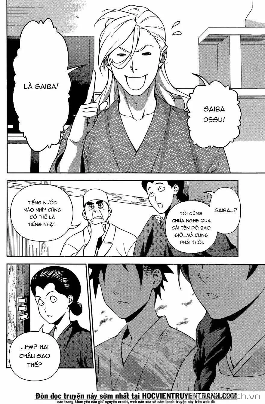 Truyện Tranh Vua Bếp Soma - Cuộc Chiến Ẩm Thực trang 7