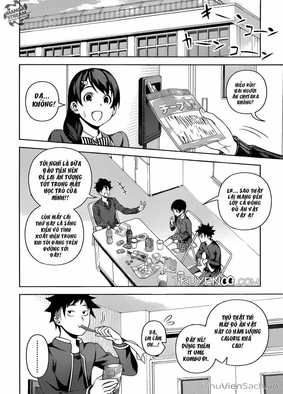 Truyện Tranh Vua Bếp Soma - Cuộc Chiến Ẩm Thực trang 7