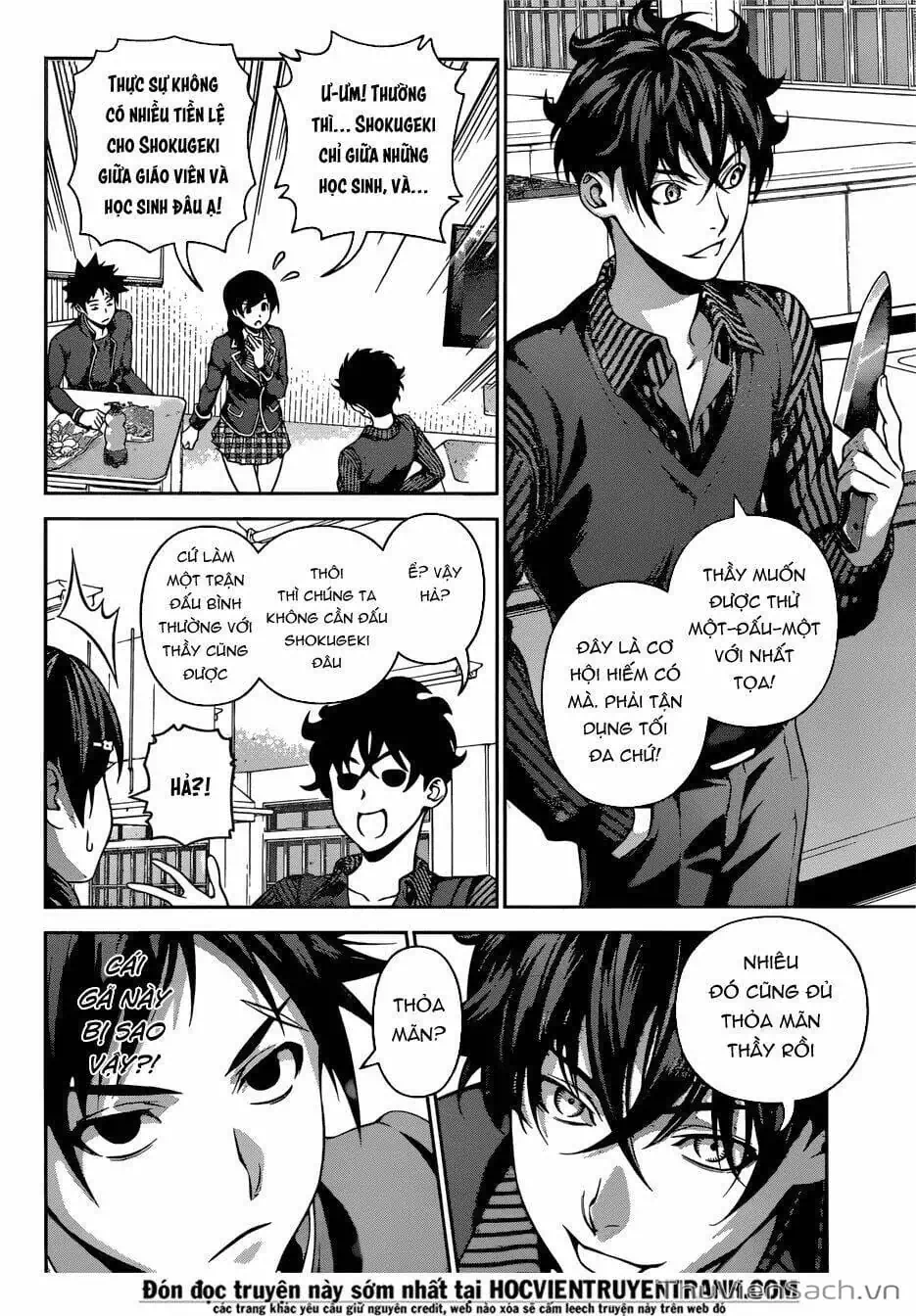 Truyện Tranh Vua Bếp Soma - Cuộc Chiến Ẩm Thực trang 7