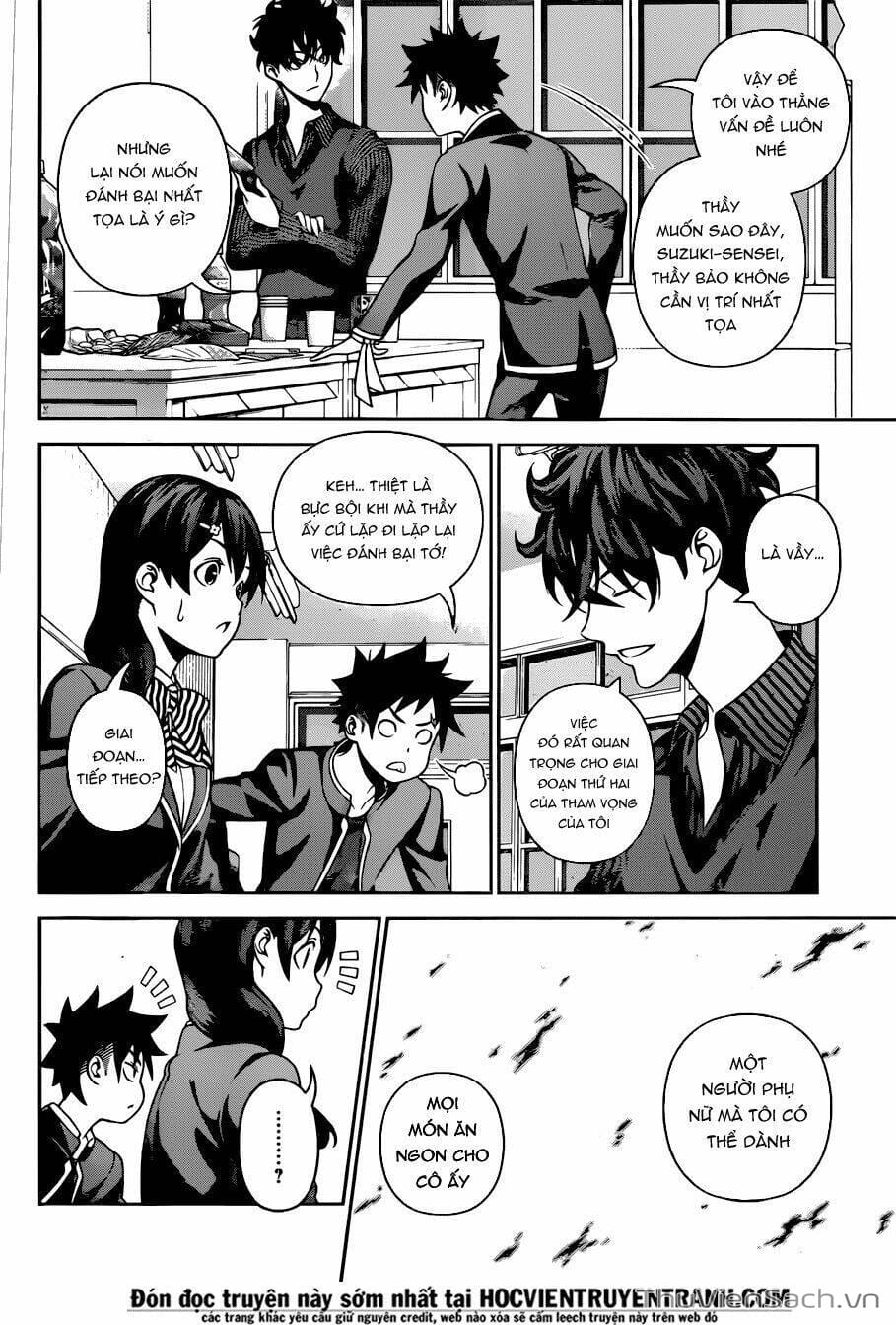 Truyện Tranh Vua Bếp Soma - Cuộc Chiến Ẩm Thực trang 7