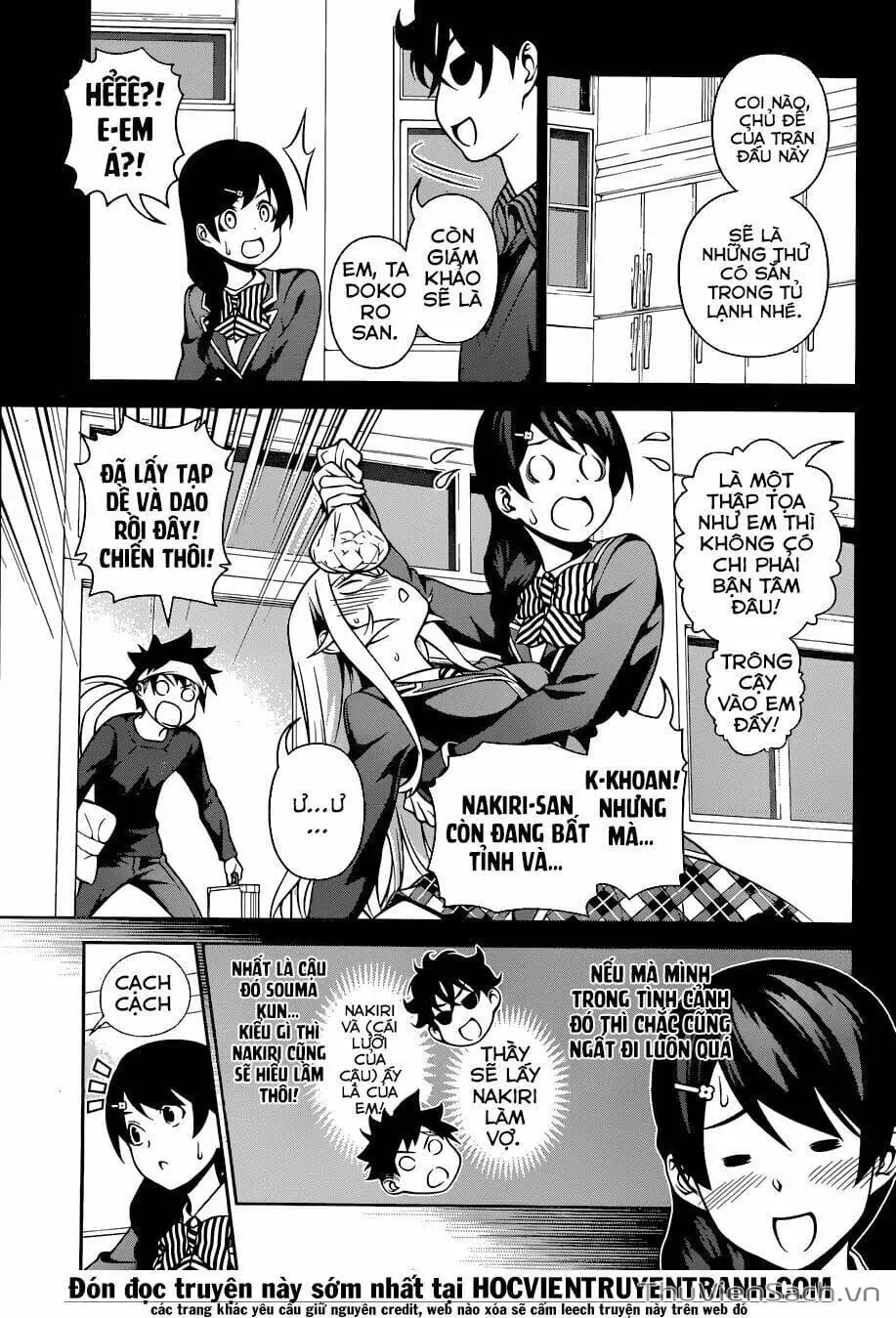 Truyện Tranh Vua Bếp Soma - Cuộc Chiến Ẩm Thực trang 7