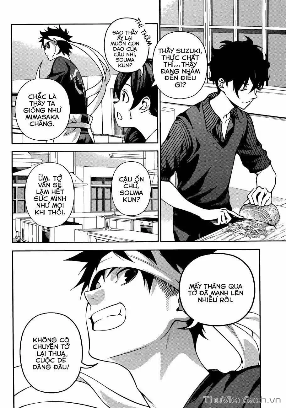 Truyện Tranh Vua Bếp Soma - Cuộc Chiến Ẩm Thực trang 7