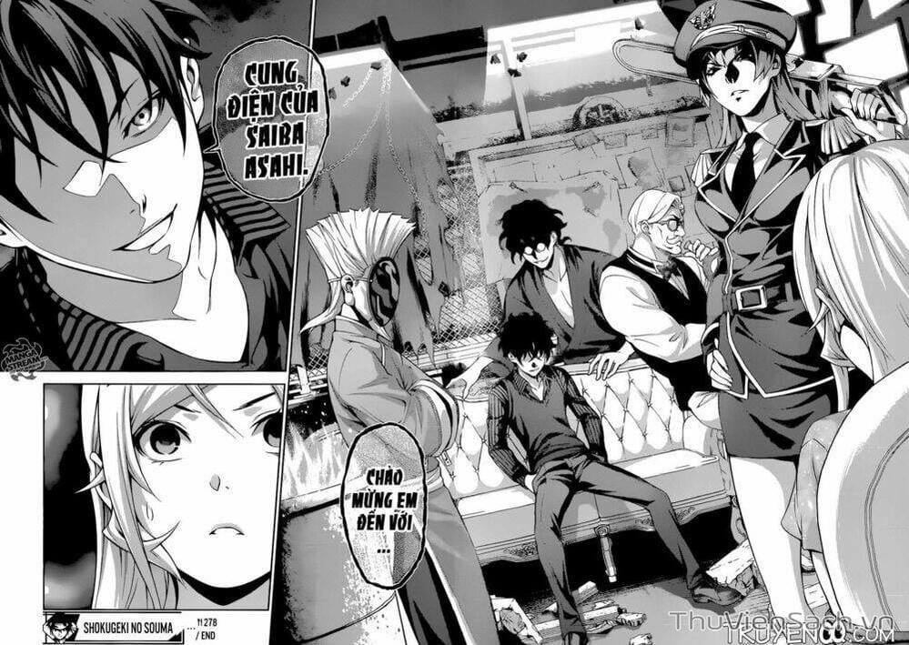 Truyện Tranh Vua Bếp Soma - Cuộc Chiến Ẩm Thực trang 7