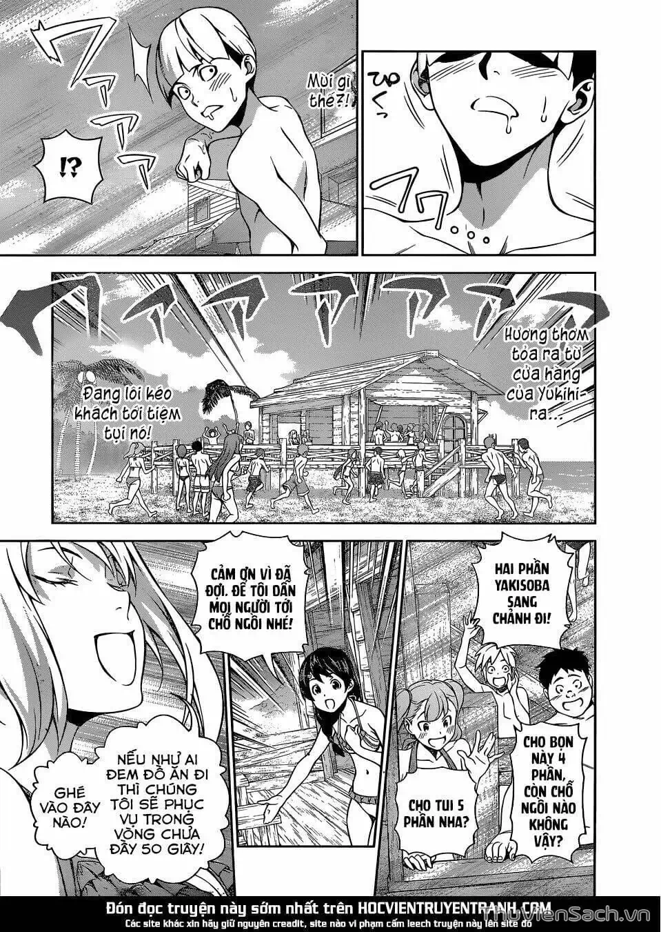 Truyện Tranh Vua Bếp Soma - Cuộc Chiến Ẩm Thực trang 7